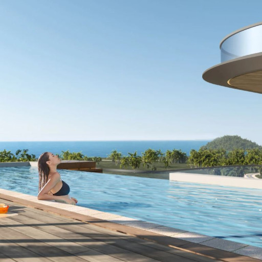 Ayana Heights Seaview Residence, 2 bedroom apartments - 76 m²